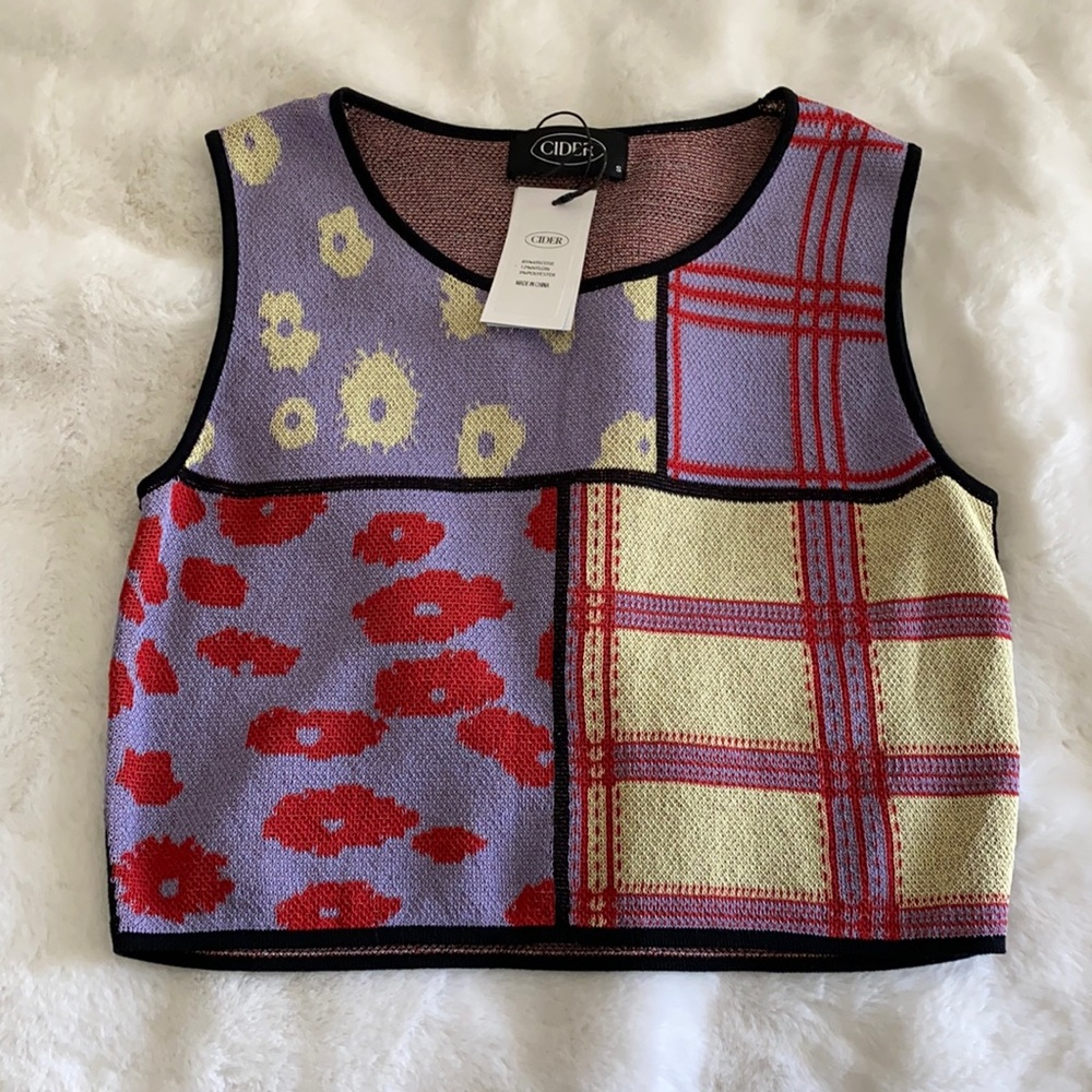CIDER SIZE: S KNITTED VEST